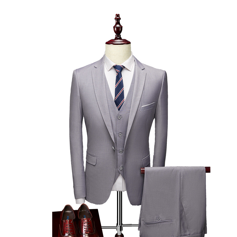 Costume 3 pièces pour homme de qualité supérieure, coupe classique et élégante | X19