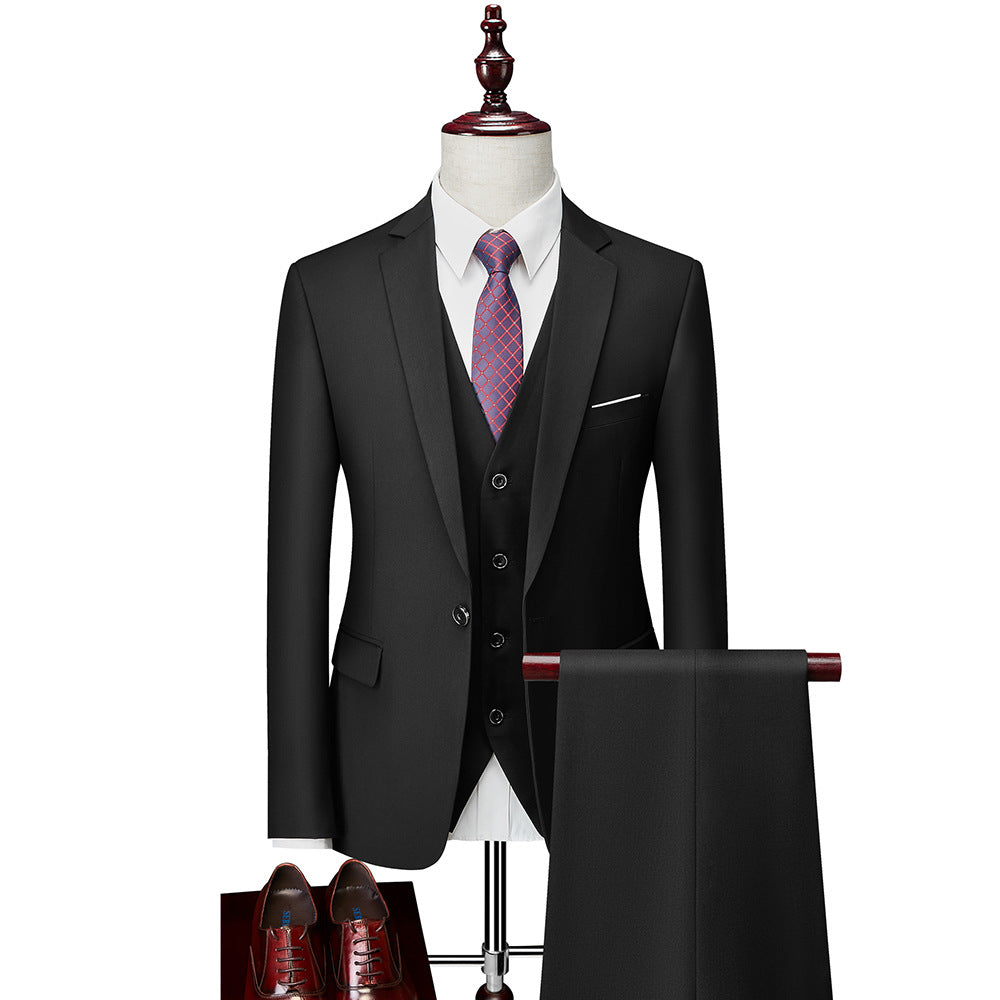Costume 3 pièces pour homme de qualité supérieure, coupe classique et élégante | X19