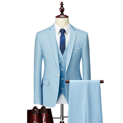 Costume 3 pièces pour homme de qualité supérieure, coupe classique et élégante | X19
