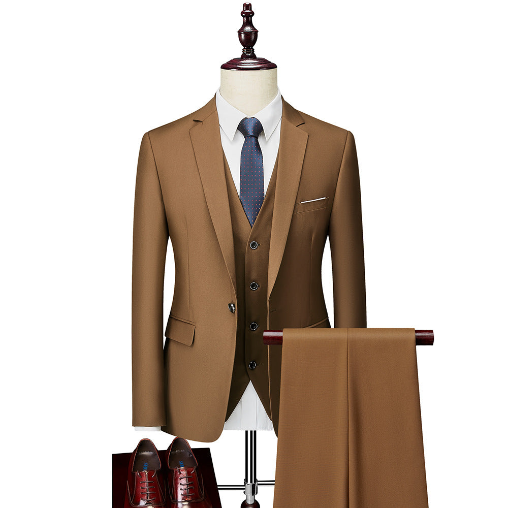 Costume 3 pièces pour homme de qualité supérieure, coupe classique et élégante | X19