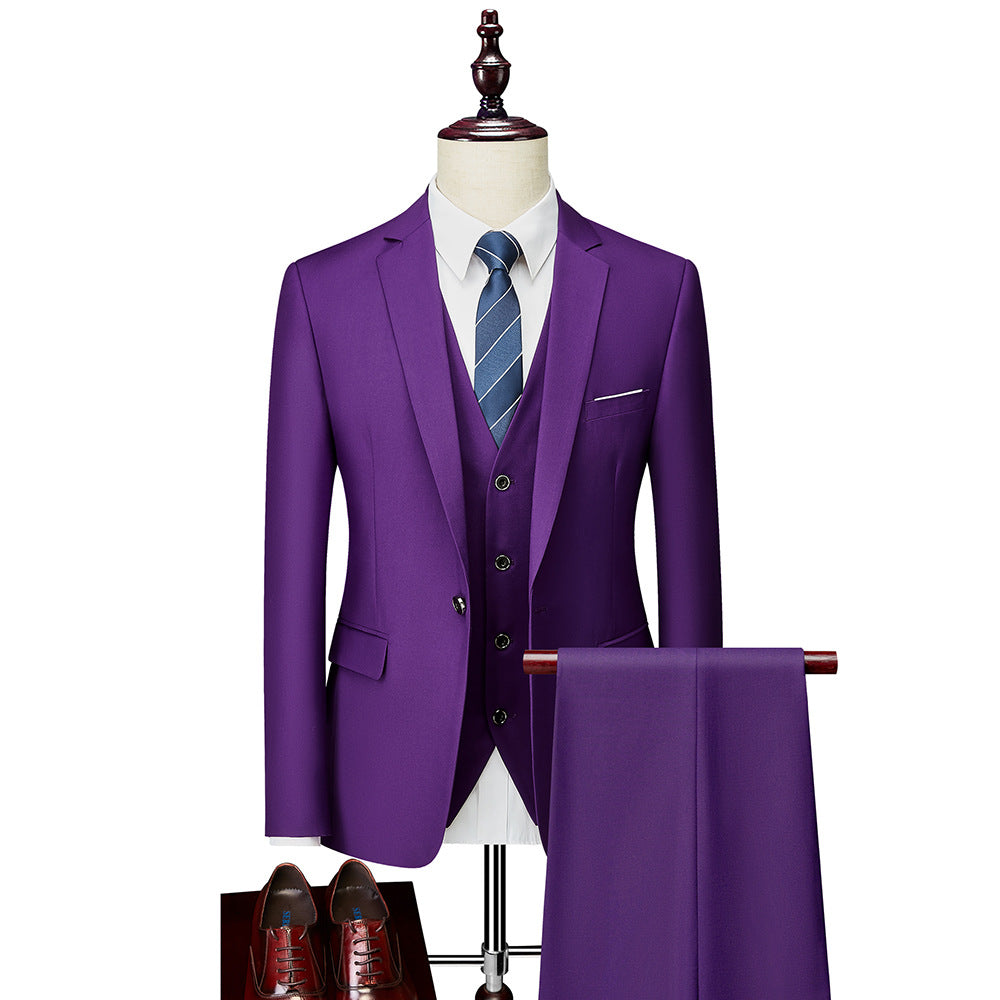 Costume 3 pièces pour homme de qualité supérieure, coupe classique et élégante | X19