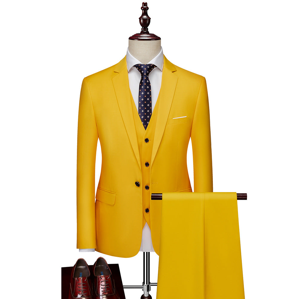 Costume 3 pièces pour homme de qualité supérieure, coupe classique et élégante | X19