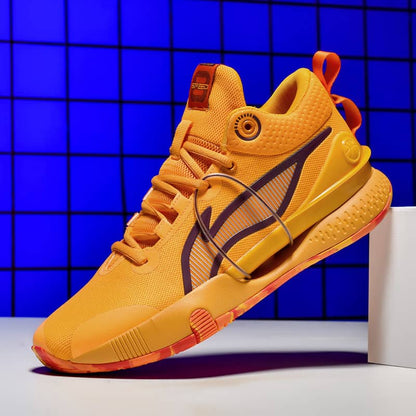 Baskets montantes élégantes pour hommes, chaussures de basket-ball athlétiques |